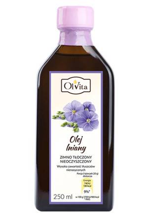 OLVITA Olej lniany 250ml 