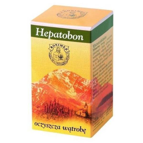 BONIMED Hepatobon oczyszcza wątrobę 60kaps.