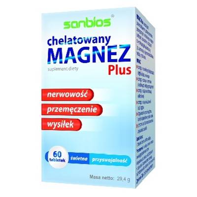 SANBIOS Magnez Plus 60tabl.