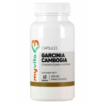 MYVITA Garcinia Cambogia 250mg,  60kaps.