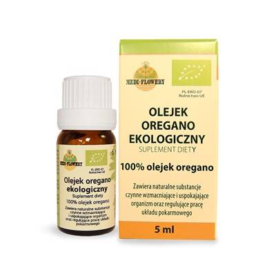 MEDI-FLOWERY Olejek oregano BIO 100% 5ml 