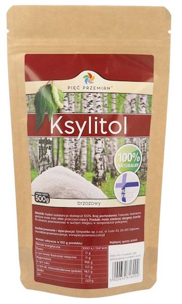 PIĘĆ PRZEMIAN Ksylitol 500g