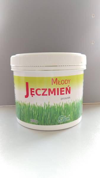 FLOS Młody jęczmień 200g pojemnik śr.spoż.