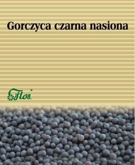 FLOS Gorczyca czarna nasiona 50g śr.spoż.