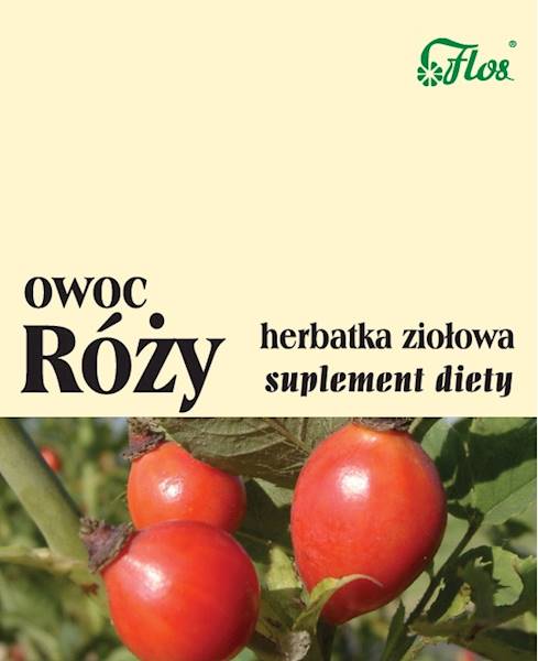 FLOS Dzika róża owoc 50g suplement diety