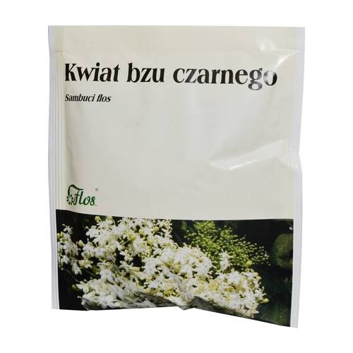 FLOS Bez czarny kwiat 50g prod. lecz.