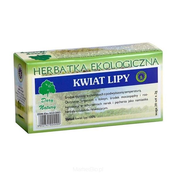 DARY NATURY Lipa kwiat 20x2g fix BIO