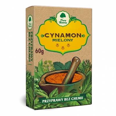 DARY NATURY Cynamon mielony 60g