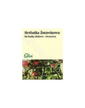 FLOS Herbata żurawinowa 25x2g