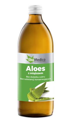 EKAMEDICA Aloes z miąższem 0.5l 