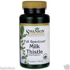 SWANSON Milk Thistle 500mg 100caps