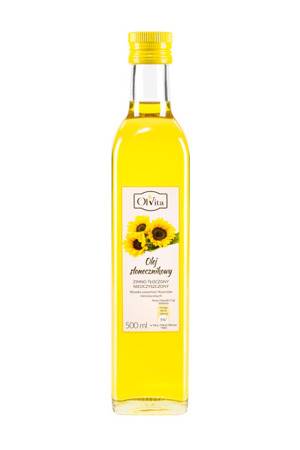 OLVITA Olej słonecznikowy zimnotł. 500ml