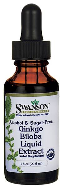 SWANSON Ginkgo biloba liquid 29,60ml