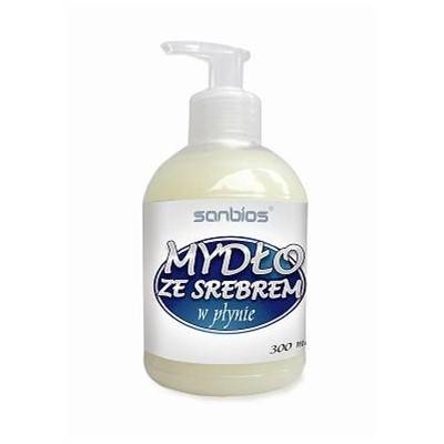SANBIOS Mydło w płynie ze srebrem 300ml