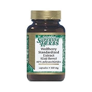 SWANSON Goji ekstrakt 500mg 60caps