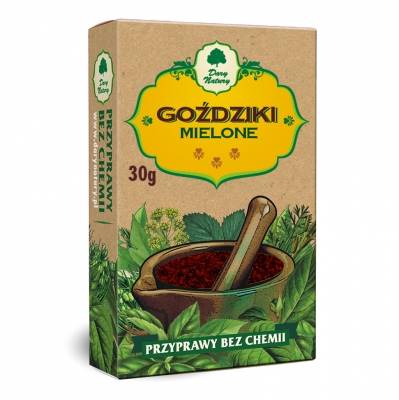 DARY NATURY Goździki mielone 30g 