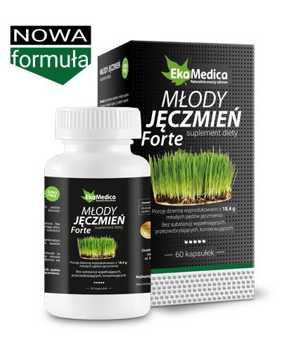 EKAMEDICA Młody Jęczmień 60kaps