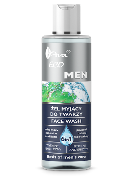 AVA MEN Żel myjący do twarzy 200ml