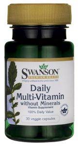 SWANSON Daily multi vitamin 30caps