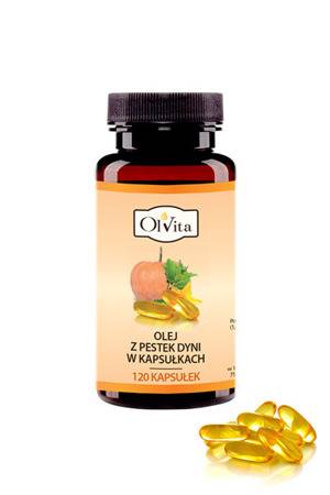 OLVITA Olej z pestek dyni 120 kaps. 705mg
