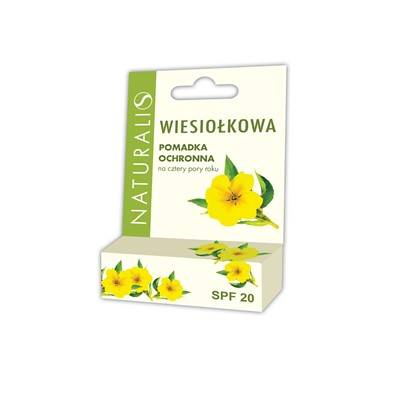NATURALIS Pomadka wiesiołkowa ochronna spf 20