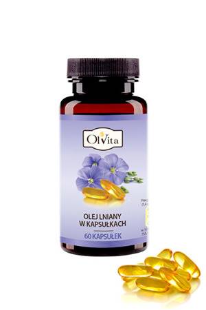 OLVITA Olej lniany 60 caps