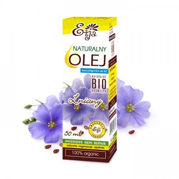 ETJA Olej lniany 50ml BIO