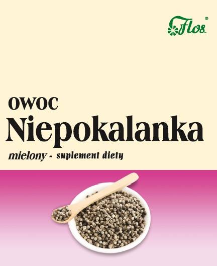 FLOS Niepokalanek owoc mielony supl.diety 100g