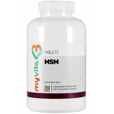 MYVITA MSM 500mg, 250tabl.