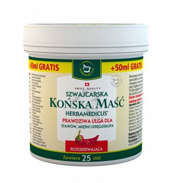 HERBAMEDICUS Końska maść rozgrzewająca 250ml