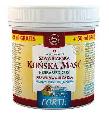 HERBAMEDICUS Końska maść chłodząca 500ml