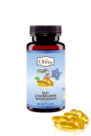 OLVITA Olej z ogórecznika 60kaps