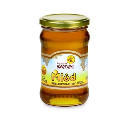 BARTNIK Miód wielokwiatowy 0,4kg
