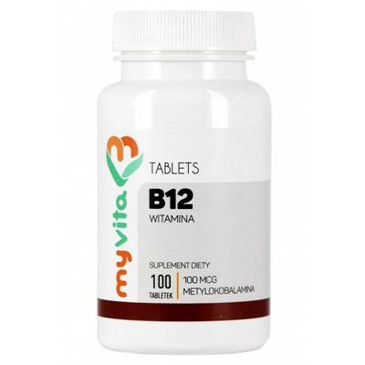 MYVITA Witamina B12 100mcg 100tabl.