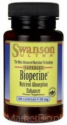 SWANSON Bioperine 10mg 60caps