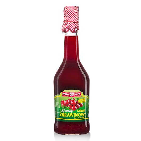 POLSKA RÓŻA Syrop żurawinowy 500ml