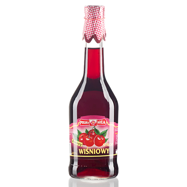 POLSKA RÓŻA Syrop wiśniowy 500ml
