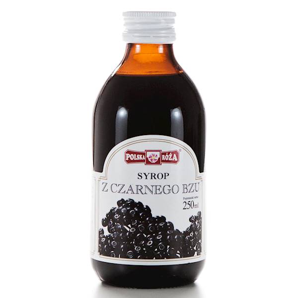 POLSKA RÓŻA Syrop z czarnego bzu 250ml