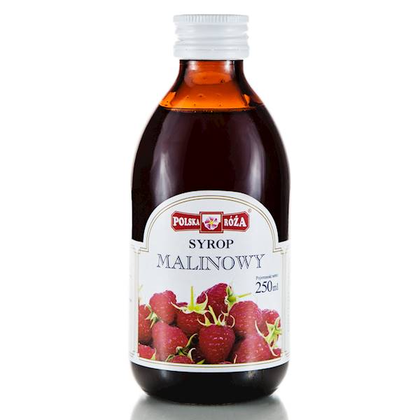 POLSKA RÓŻA Syrop malinowy 250ml