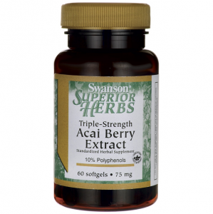 SWANSON Acai extract 75mg 60caps