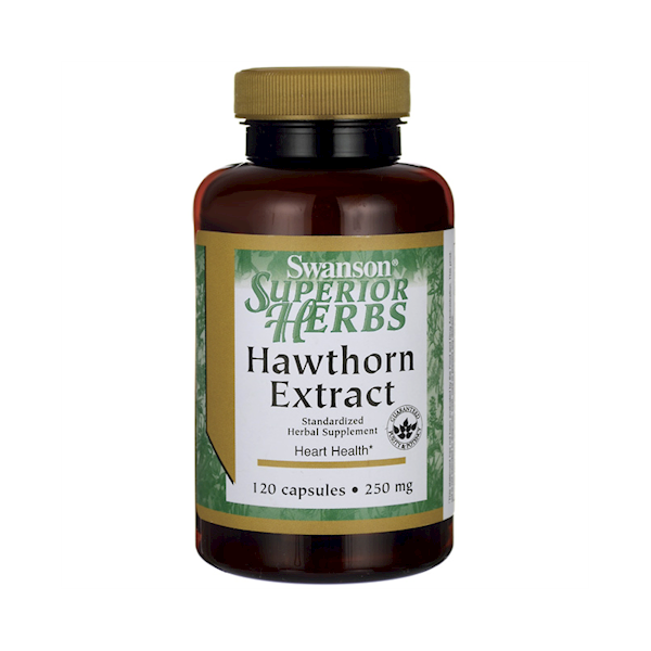 SWANSON Hawthorn Berries ekstrakt 250mg 120caps 