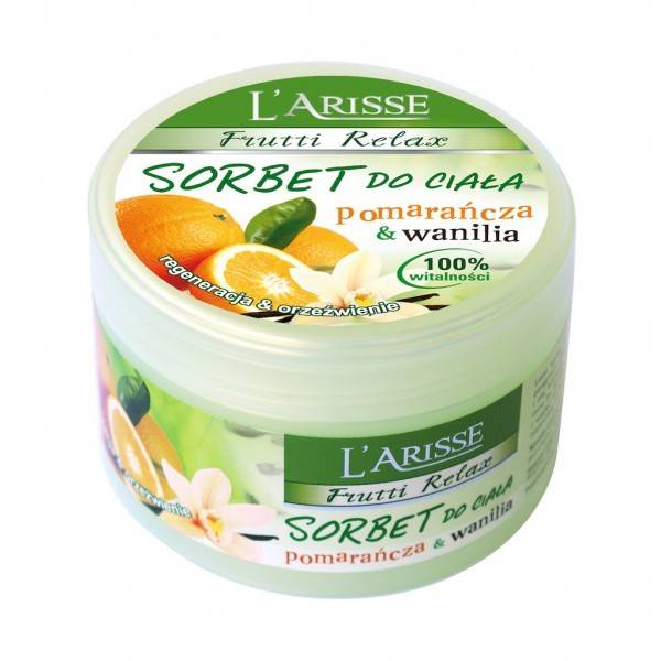 AVA Sorbet do ciała pomarańcza & Wanilia