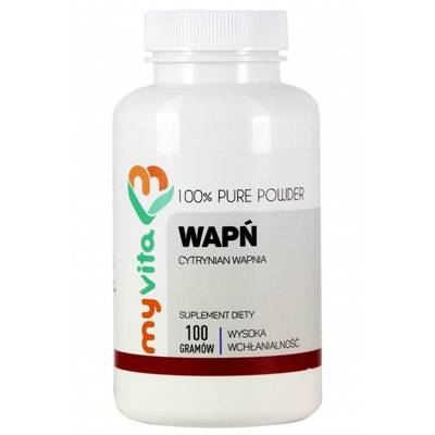 MYVITA Wapń w proszku 100g
