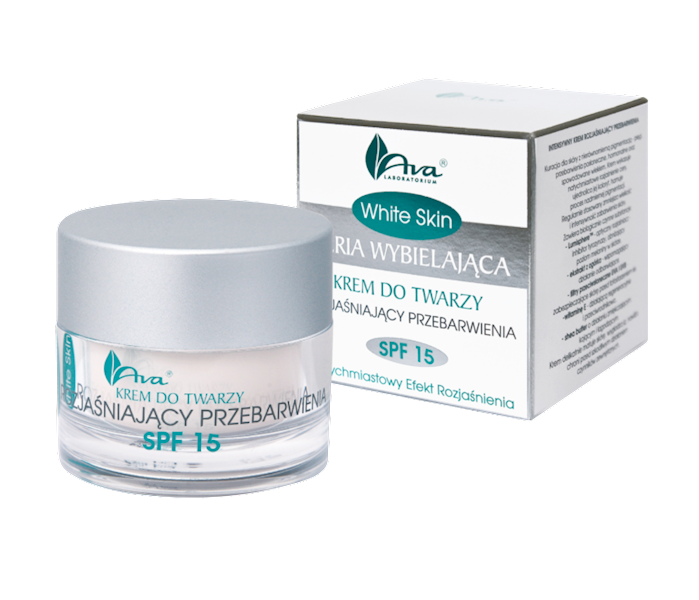 AVA White Skin Krem na dzień SPF 15