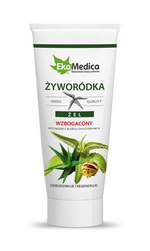 EKAMEDICA Żyworódka i aloes żel 200ml