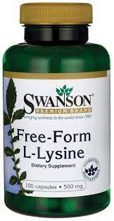 SWANSON L-Lizyna 500mg 100caps