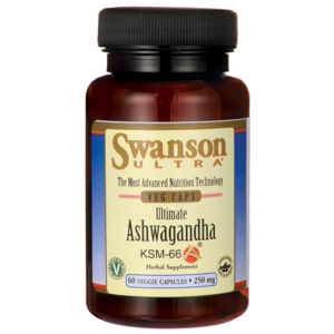 SWANSON Ashwagandha 250mg 60vcaps