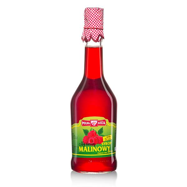POLSKA RÓŻA Syrop malinowy 500ml