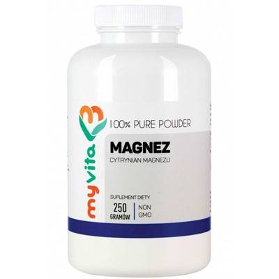 MYVITA Magnez - cytrynian proszek 250g