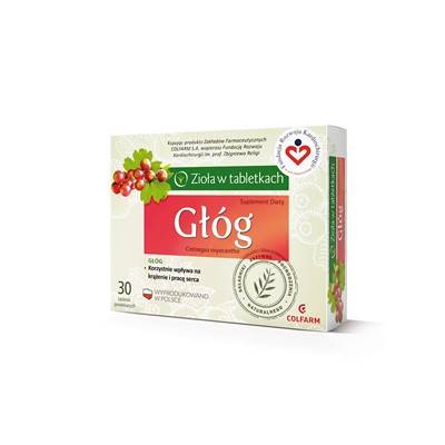COLFARM Głóg 30tabl
